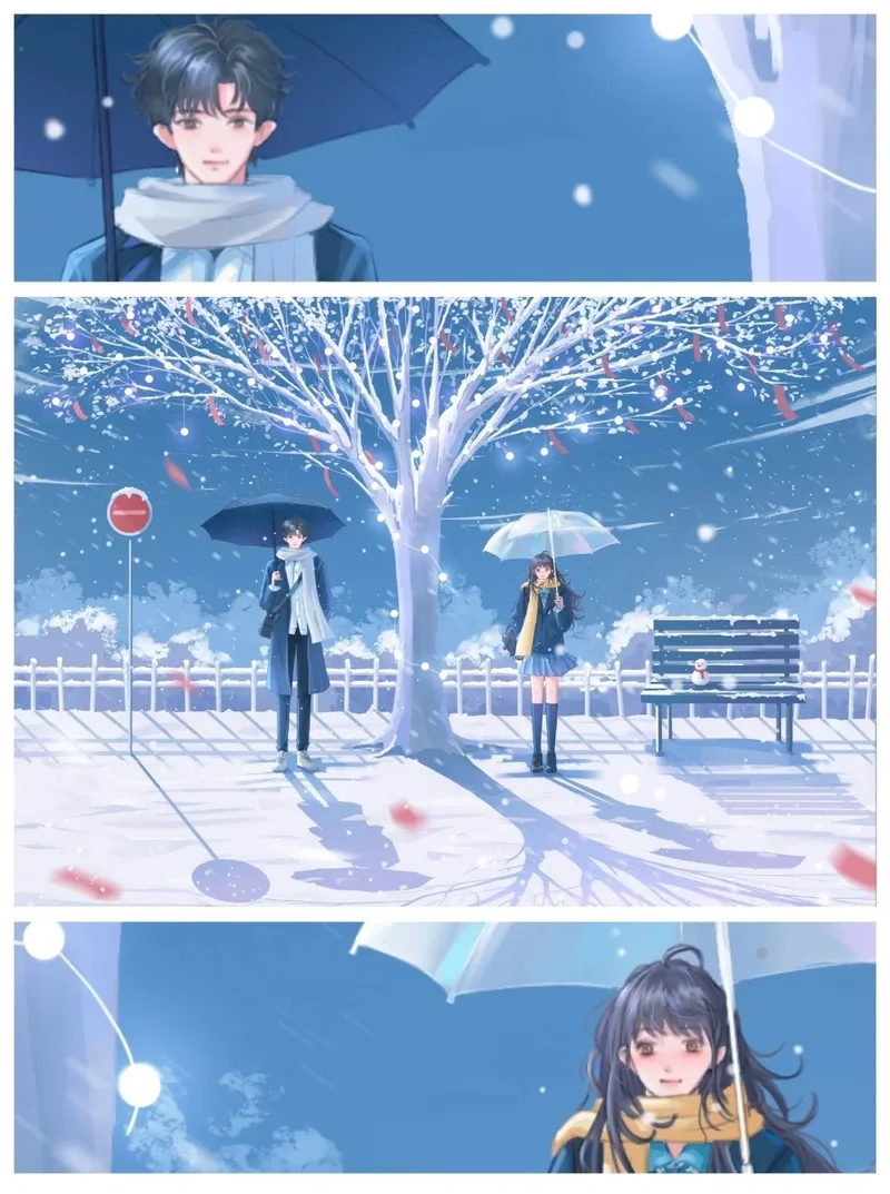 ảnh tuyết rơi anime 4