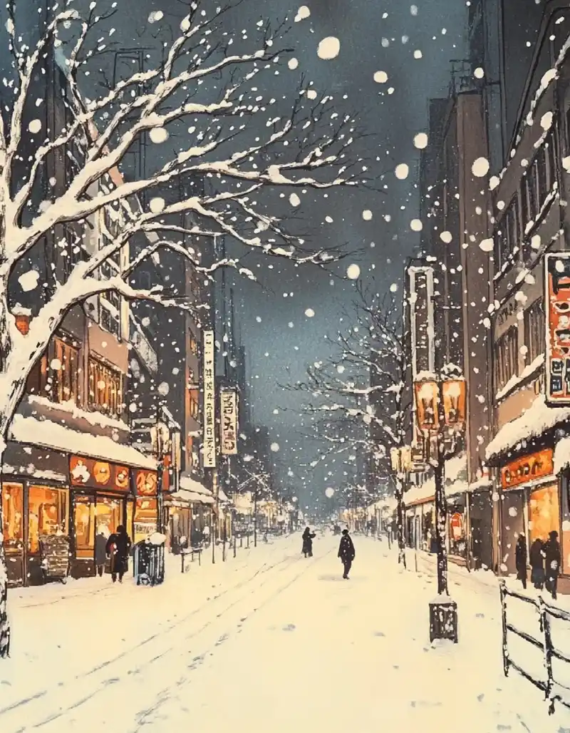 ảnh tuyết rơi anime 7