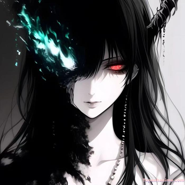 anime girl lạnh lùng cá tính