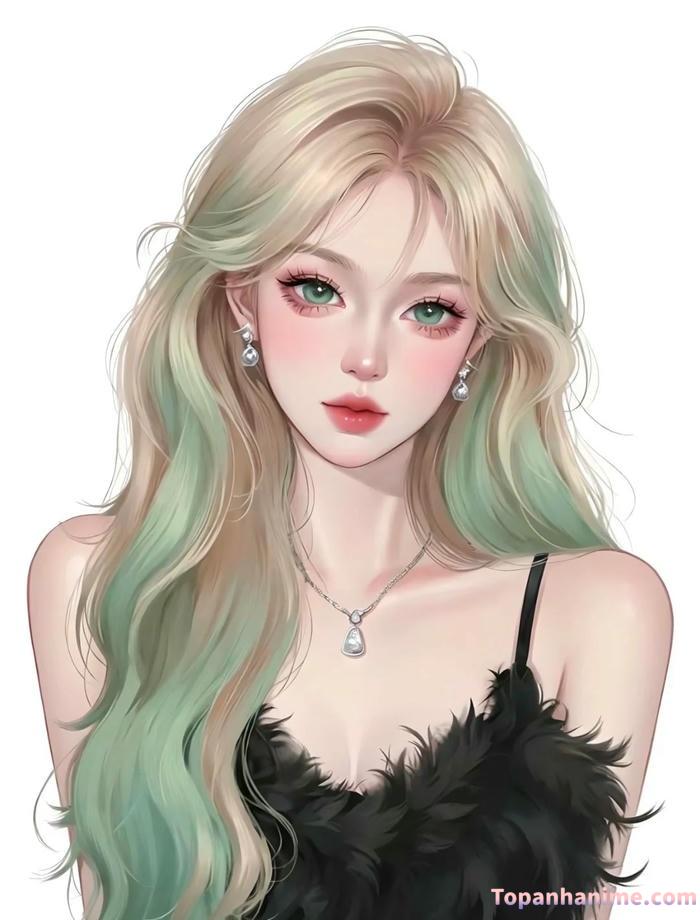 avatar anime nữ chất