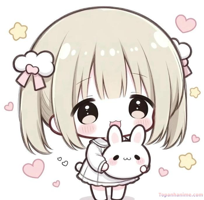avatar anime nữ siêu cute
