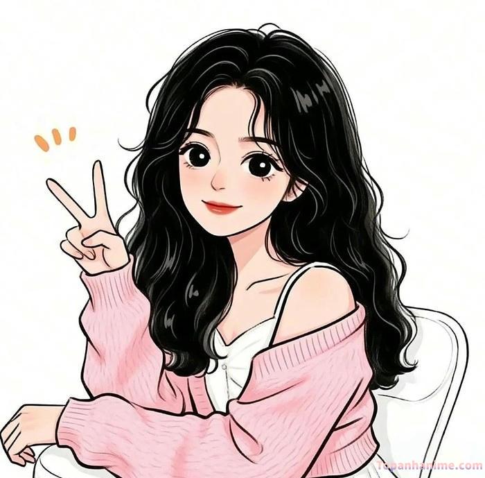 avatar anime nữ siêu xinh