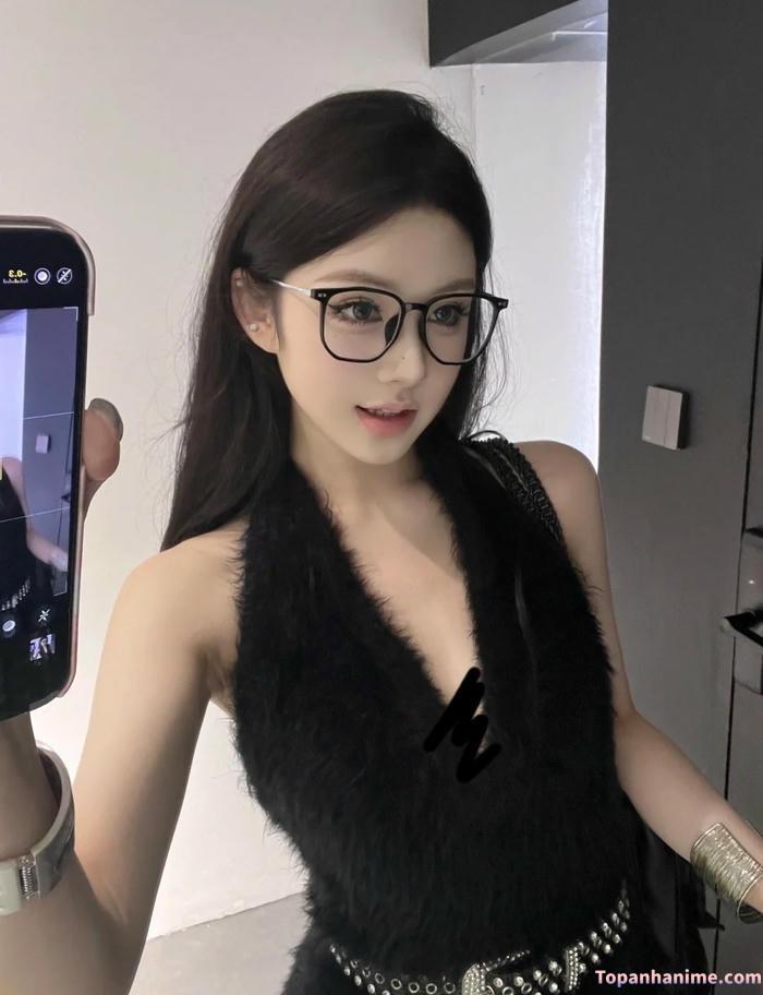 gái xinh đeo kính 4