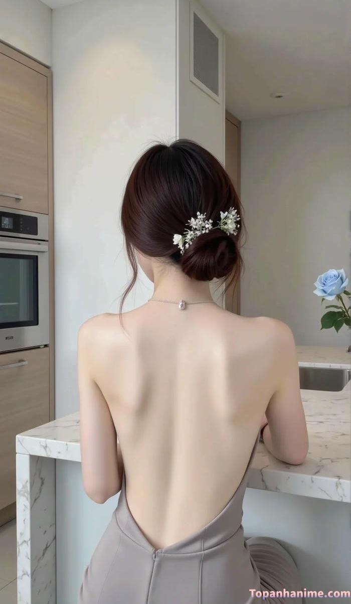 gái xinh quay lưng 2