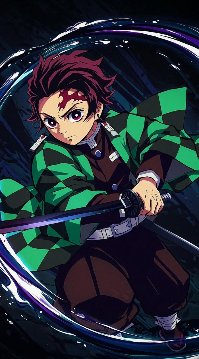 hinh Tanjiro Kamado đep