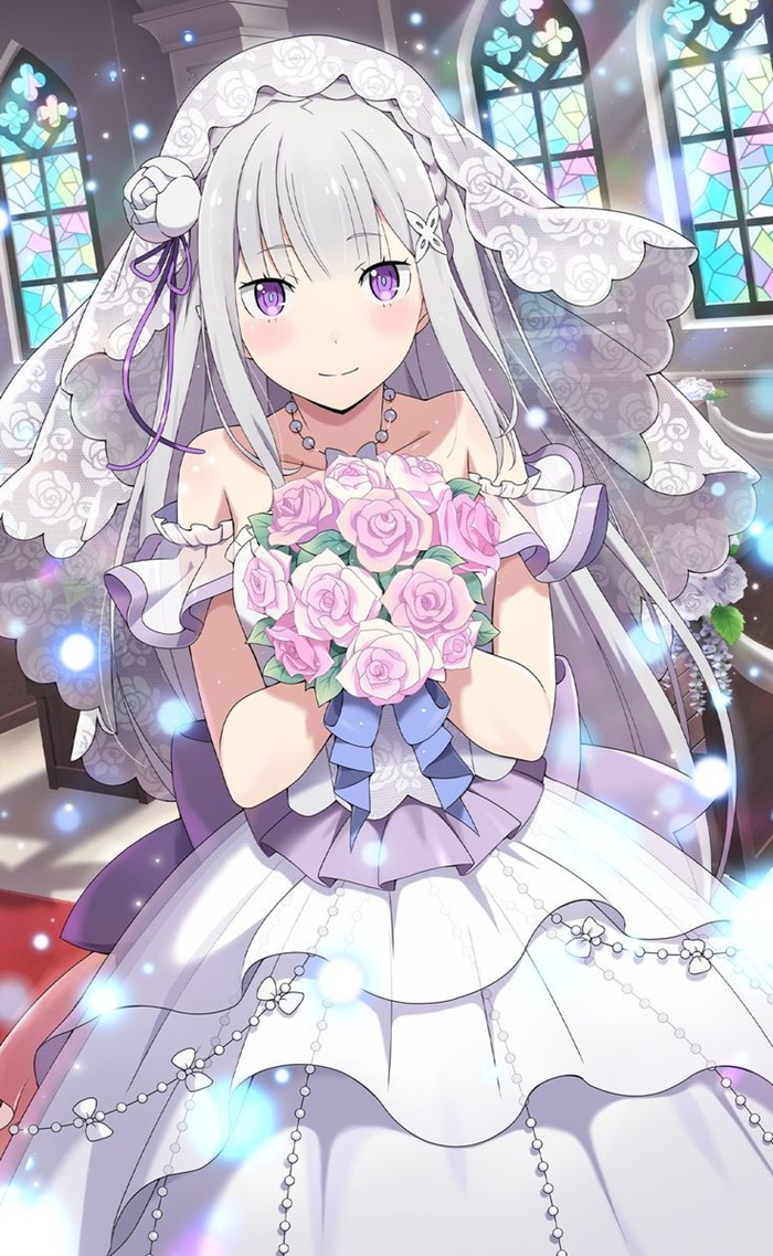 hinh anh Emilia Re Zero đáng yêu