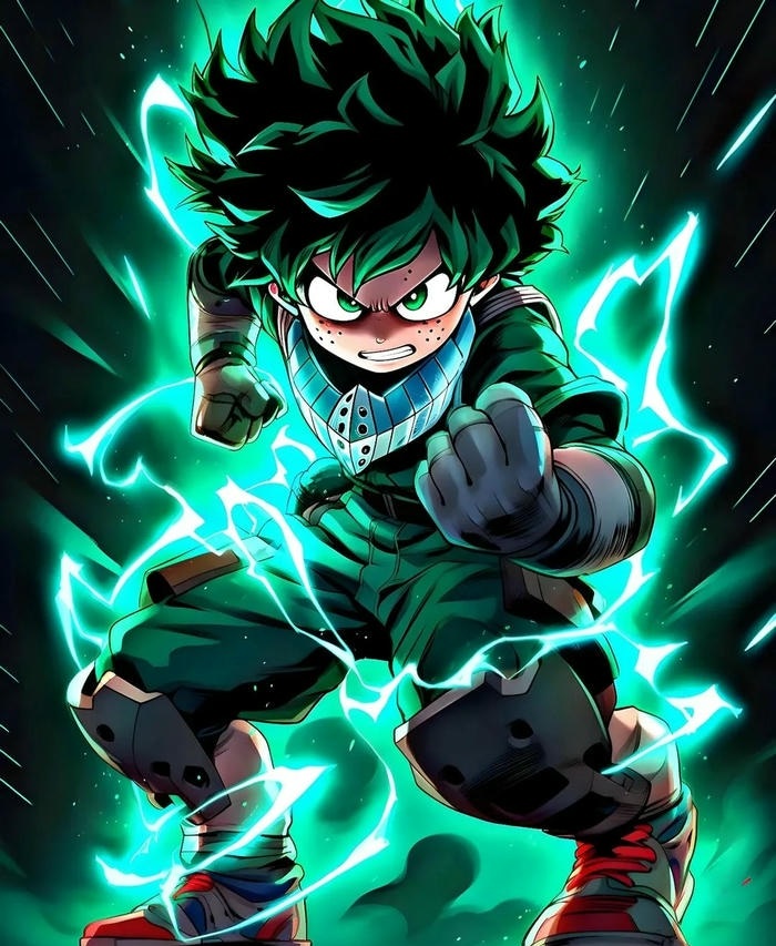 hinh ảnh Midoriya Izuku ngầu