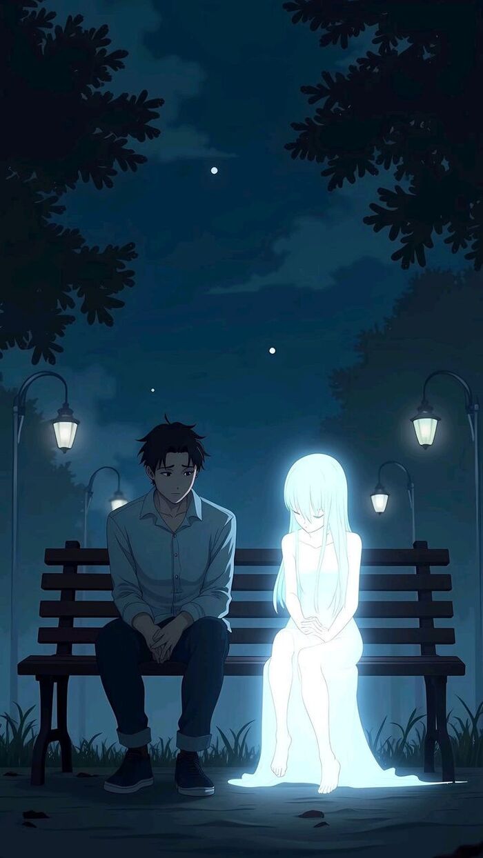 hình ảnh anime buồn lạc lối trong tình yêu