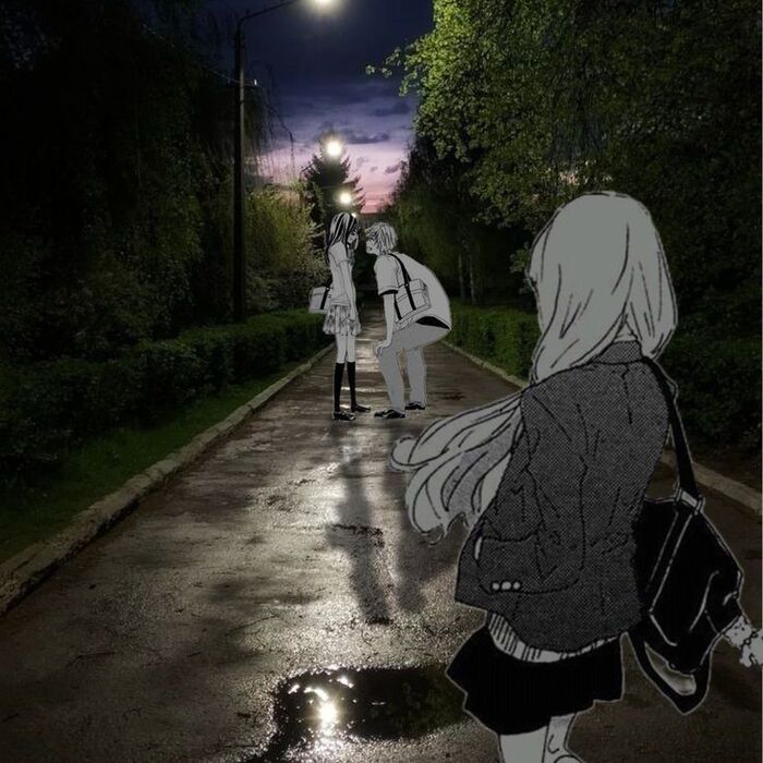 hình ảnh anime buồn tình yêu không trọn vẹn