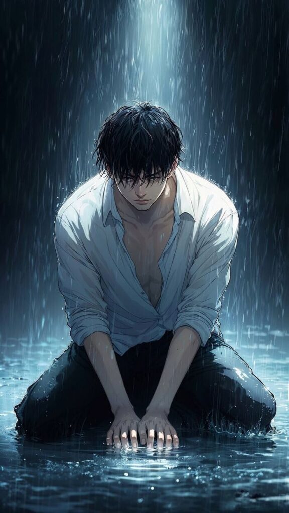 hình ảnh anime buồn và cô đơn