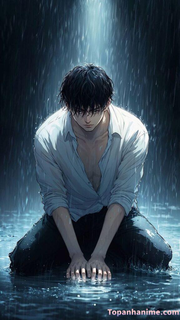 hình ảnh anime buồn và cô đơn