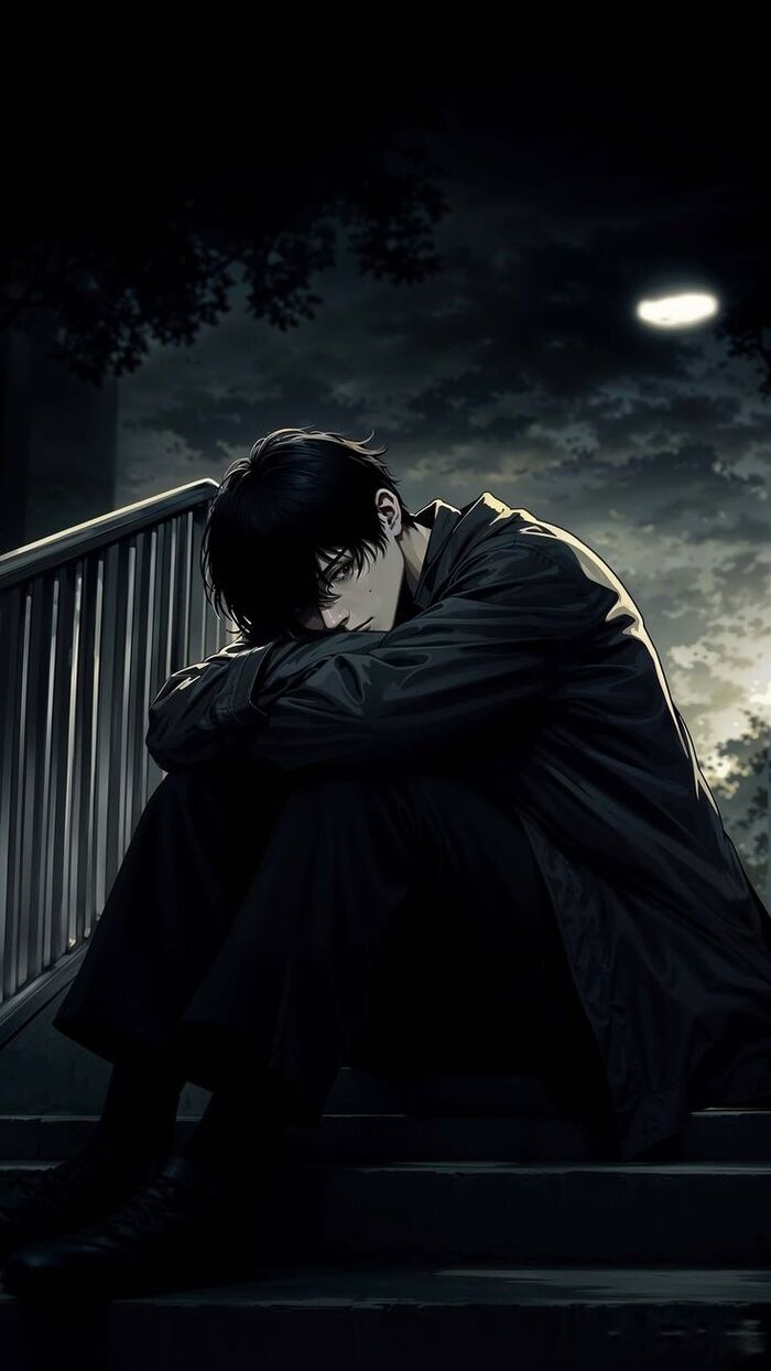 hình ảnh anime buồn và tan nát cõi lòng