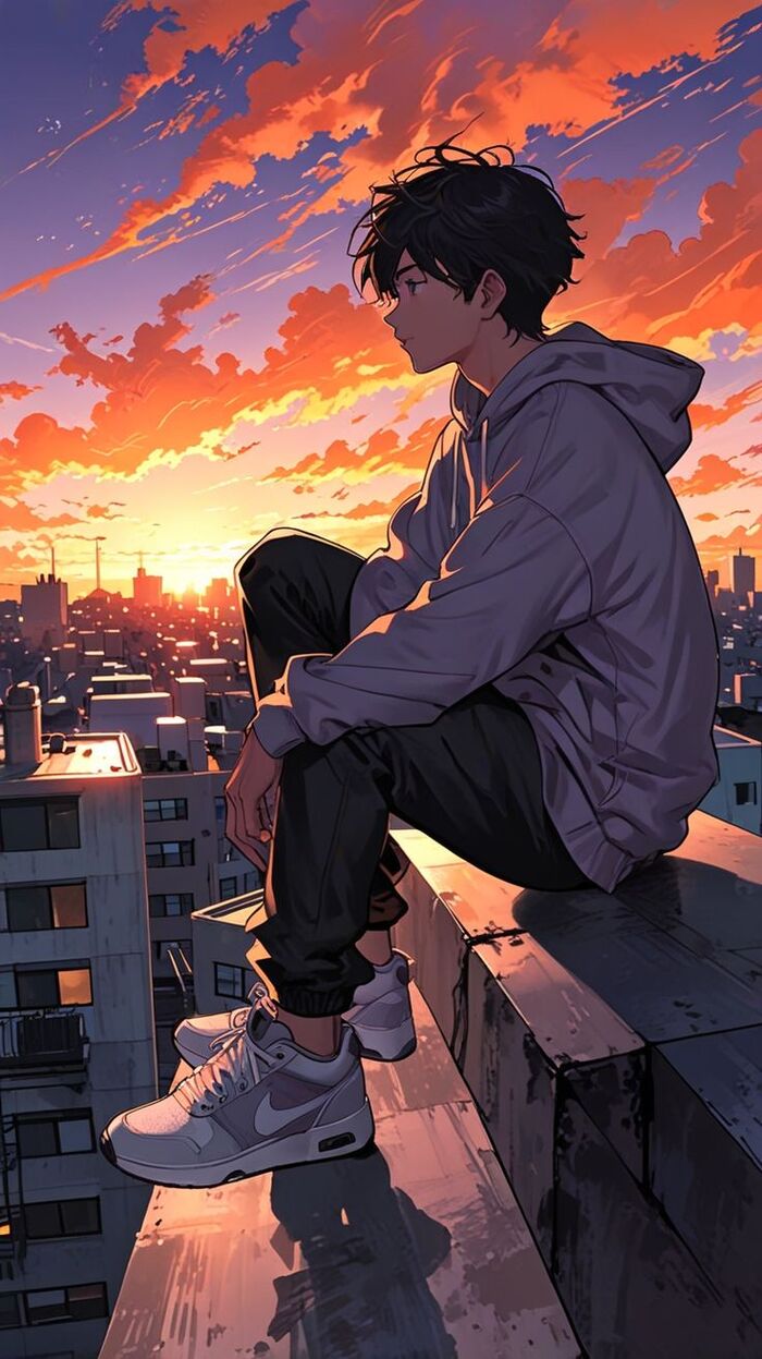 hình ảnh anime buồn và tuyệt vọng