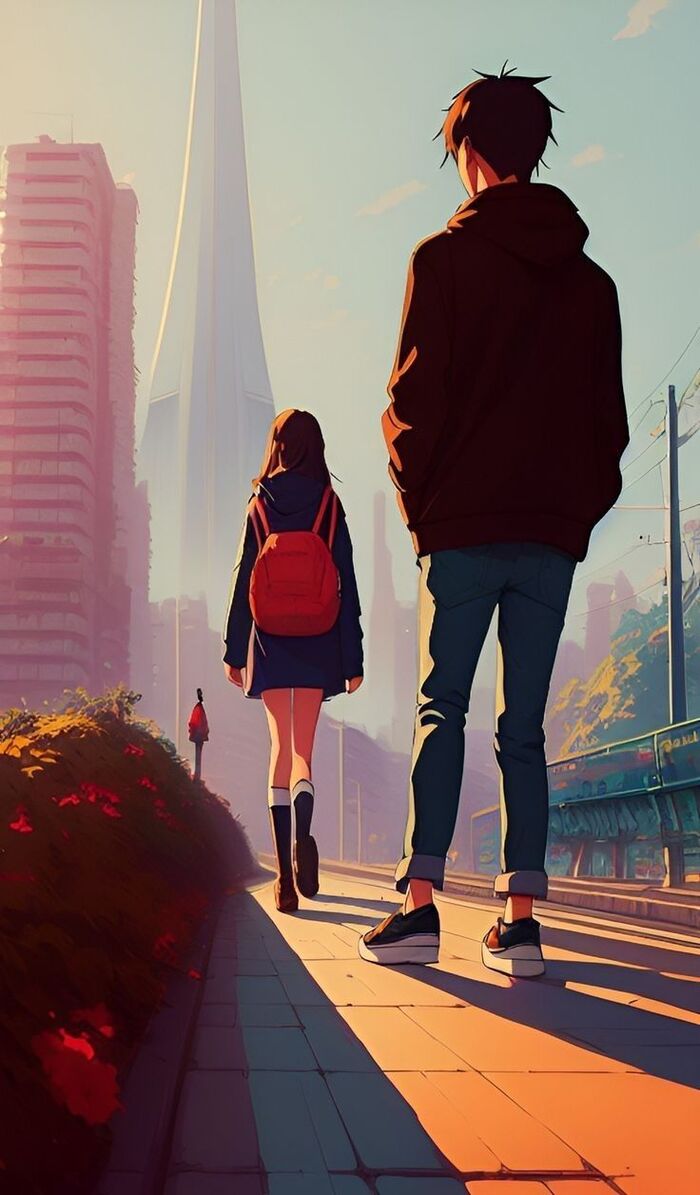 hình ảnh anime buồn về hồi ức