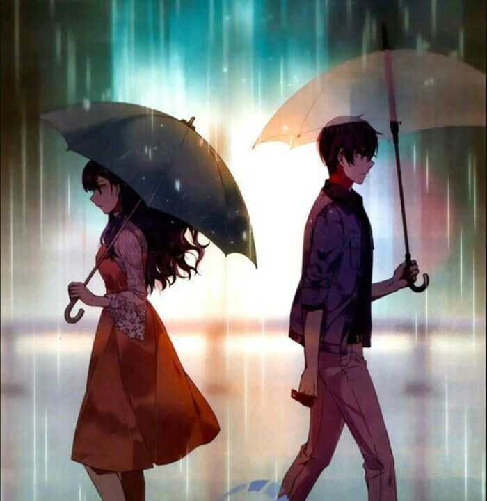 hình ảnh anime buồn về sự im lặng