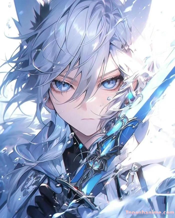 hinh anh anime nam ngau