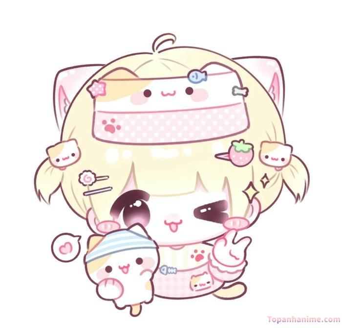 hình anh anime nữ cực cute