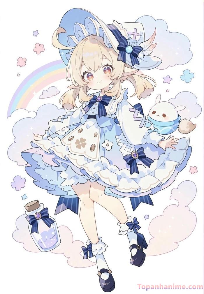 hình ảnh anime nữ cute cực