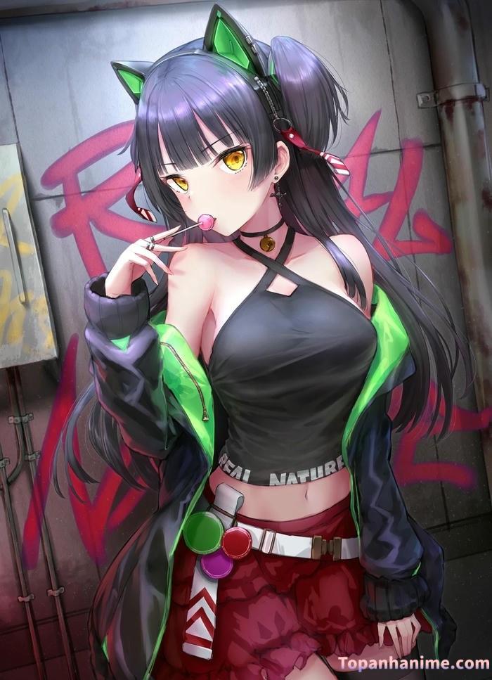 hình anh anime nữ quyến rũ