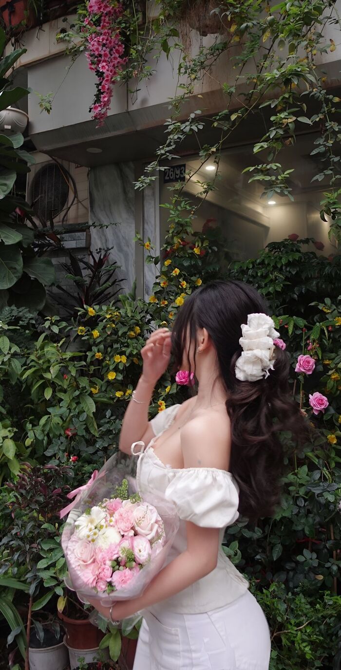 hình ảnh gái xinh che mặt