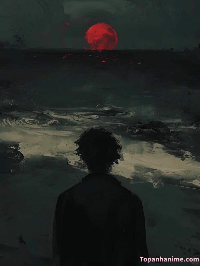 hình anime buồn bã