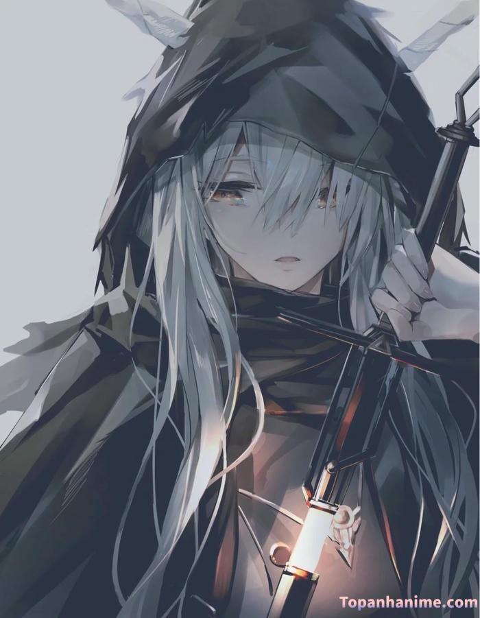 hình anime girl lạnh lùng cá tính