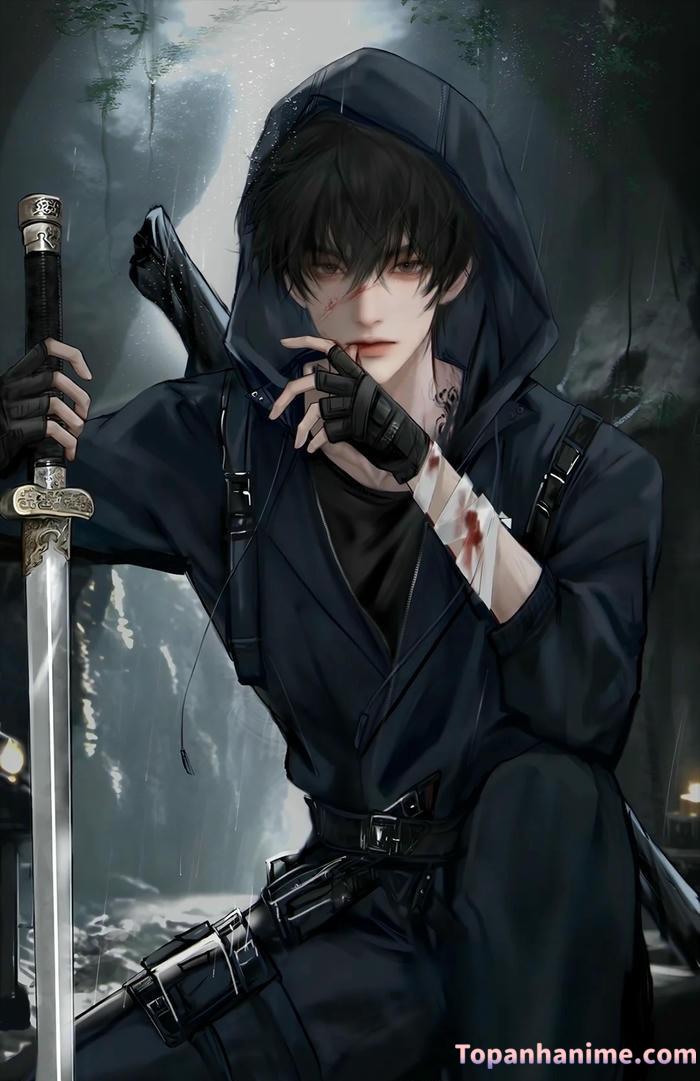 hinh anime nam ngầu nhât