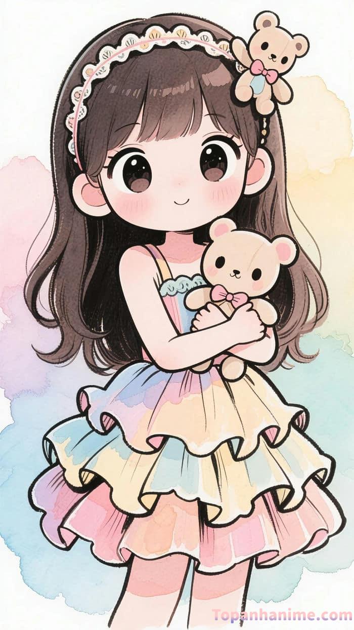 hình anime nữ xinh