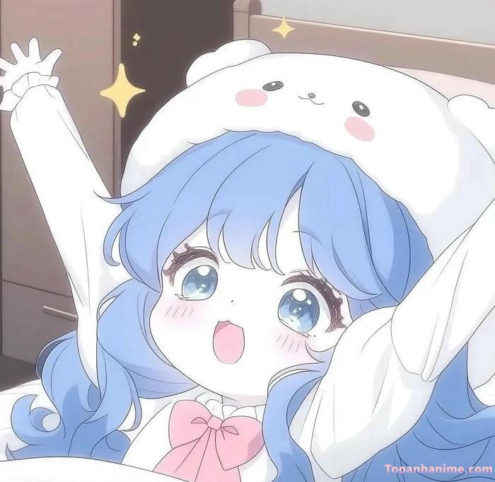 hình avatar nữ cute chibi