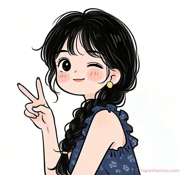 hình đại diện anime nữ cute