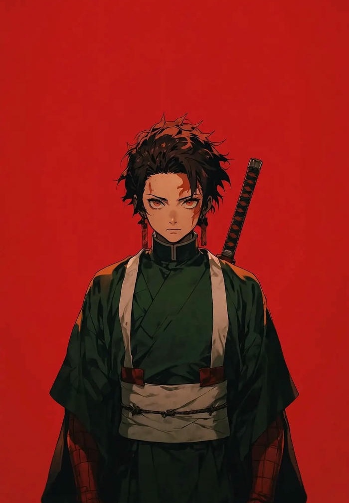 hinh nen Tanjiro Kamado