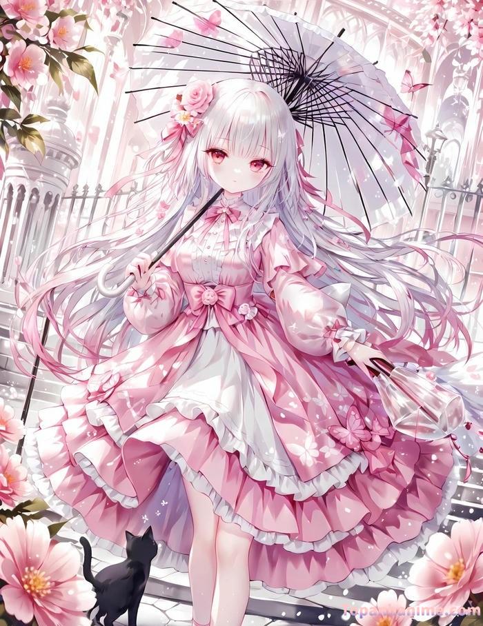 hình nền anime ngầu nữ