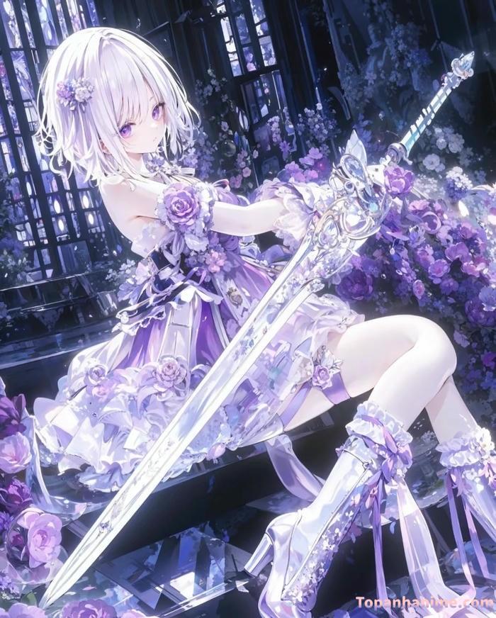 hình nền anime nữ ngầu