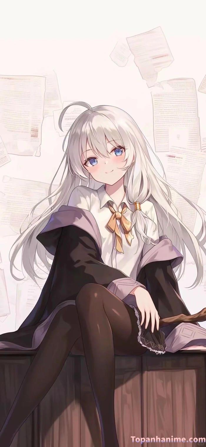 hình nền anime nữ trong sáng