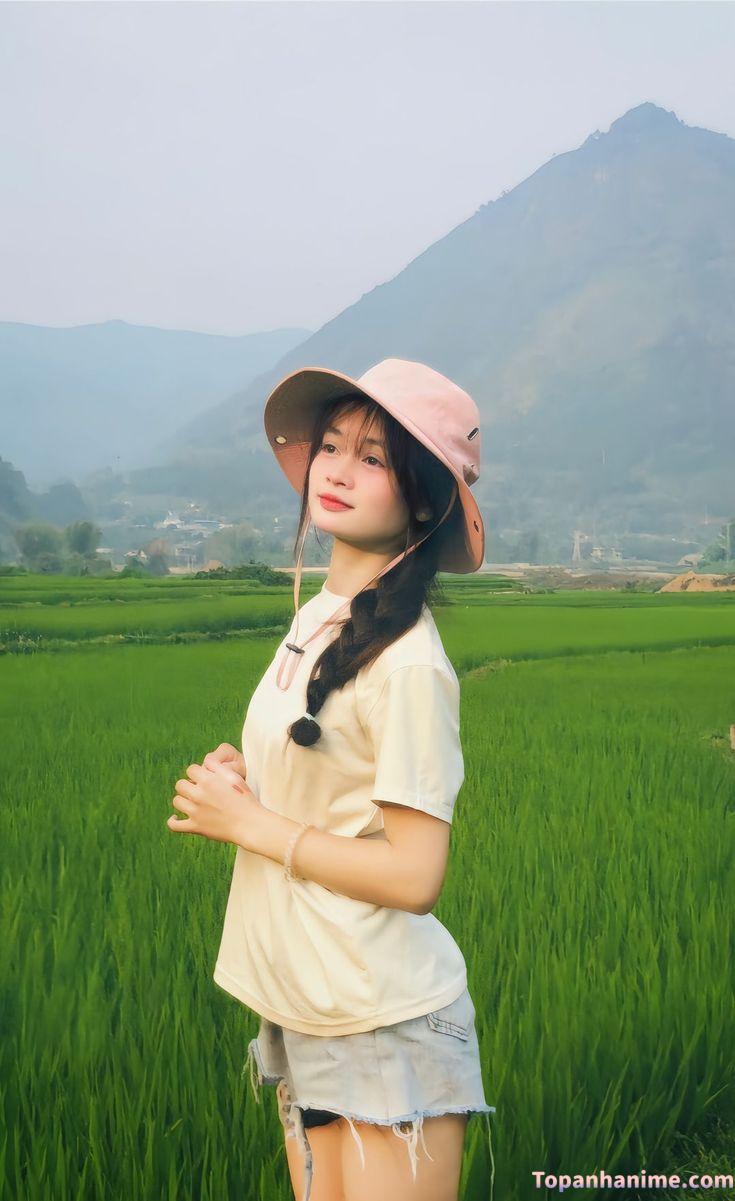 Ảnh gái quê trong trẻo