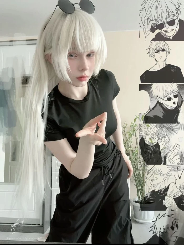 Gojo cosplay 4