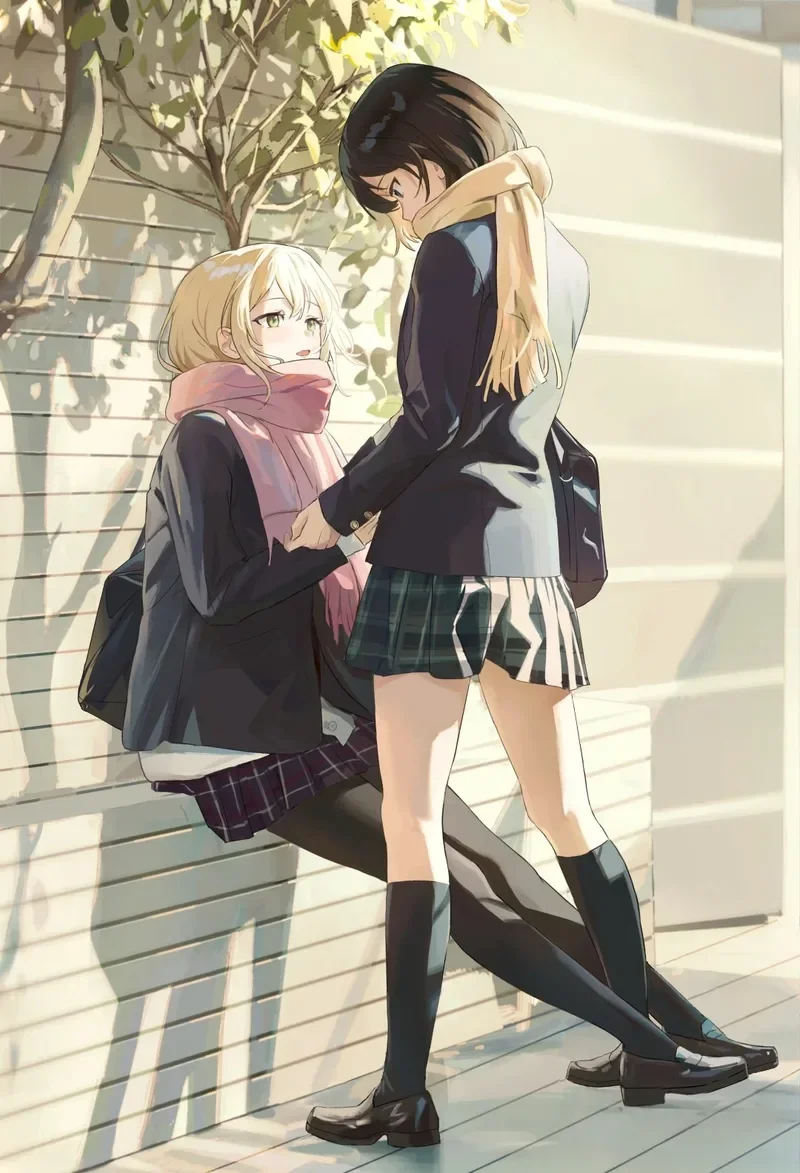 ảnh anime bách hợp 1