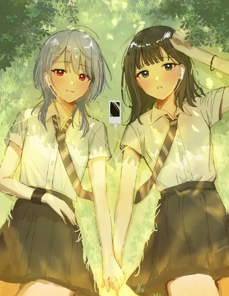 ảnh anime bách hợp 3