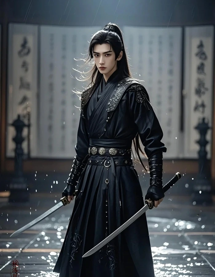 ảnh anime cầm katana