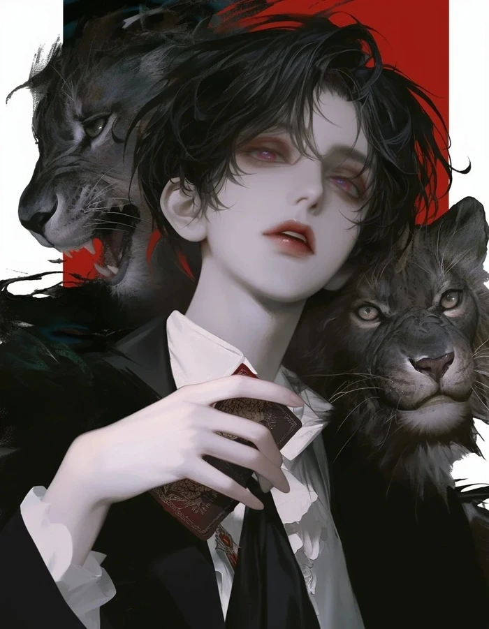 ảnh anime cung sư tử nam