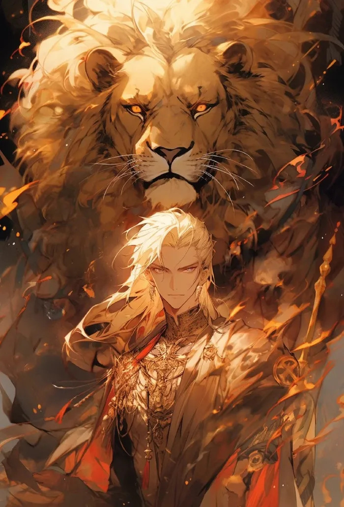 ảnh anime cung sư tử