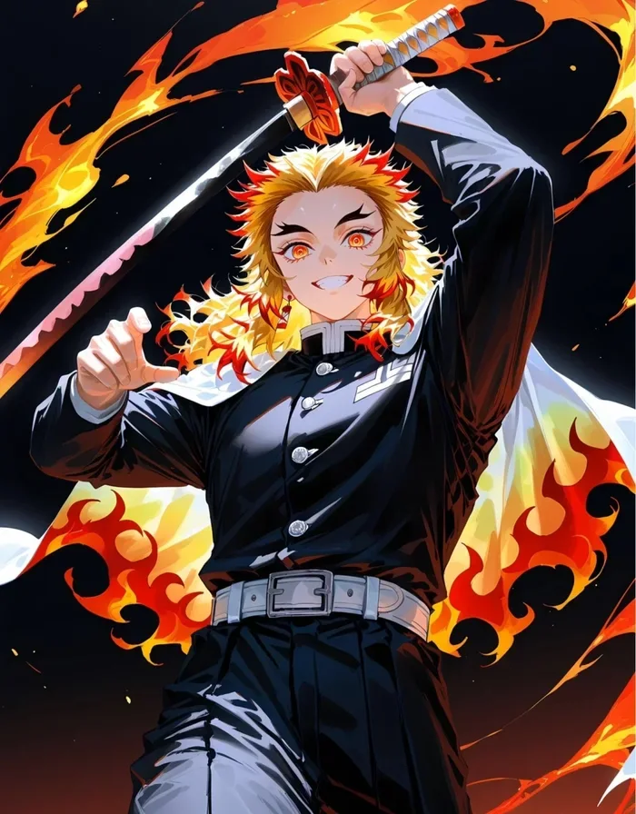 ảnh anime nam cầm kiếm katana 21
