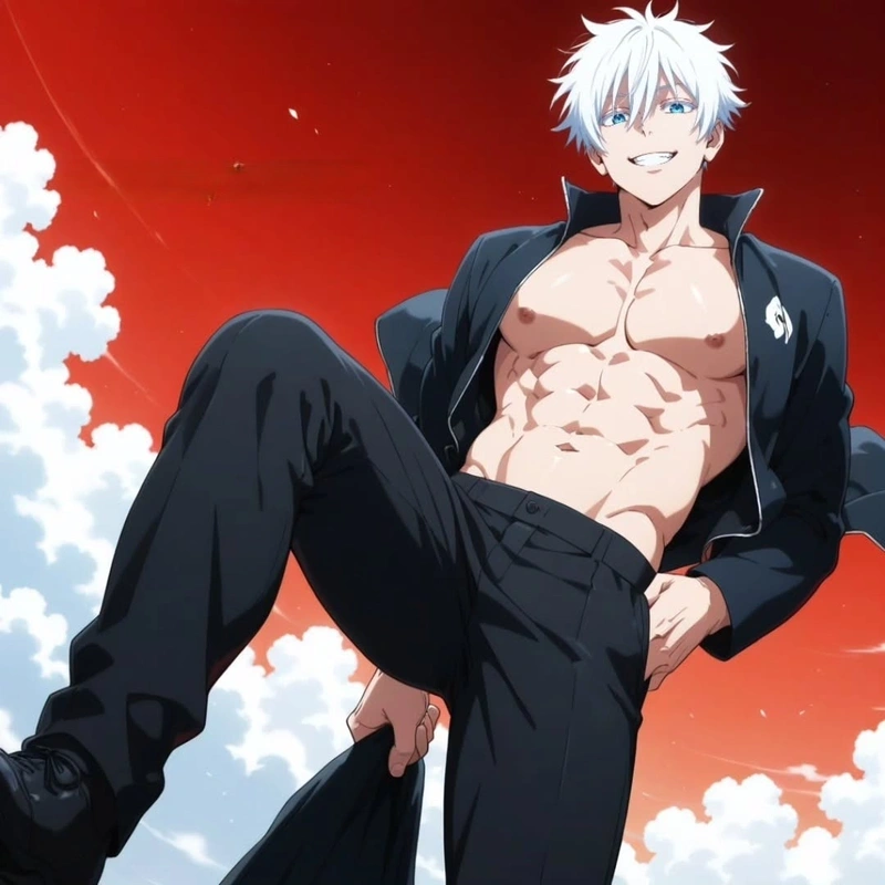 ảnh anime nam gojo