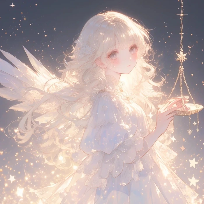 ảnh anime nữ cung thiên bình