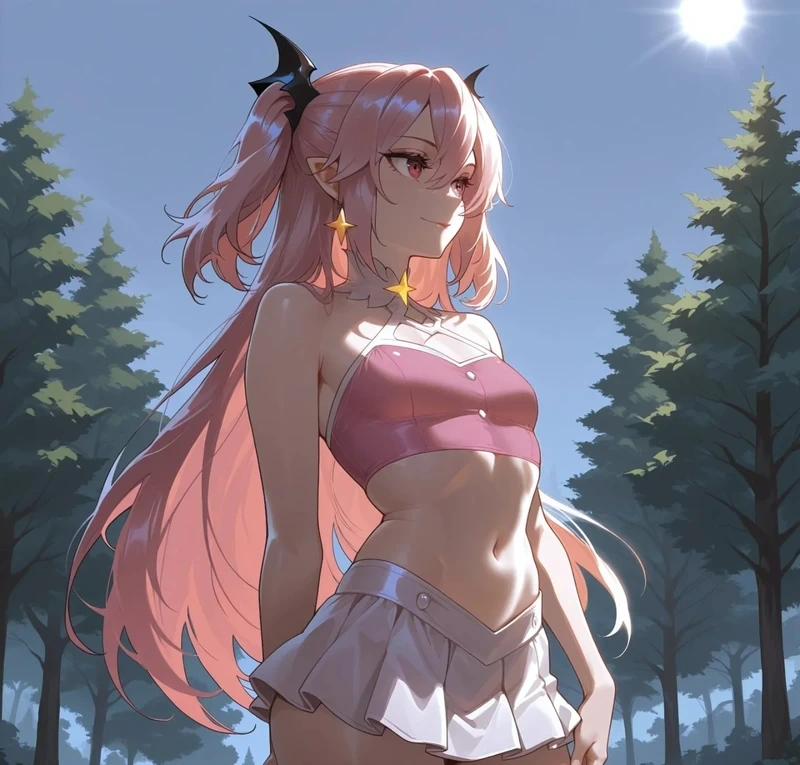 ảnh anime nữ tóc hồng 6