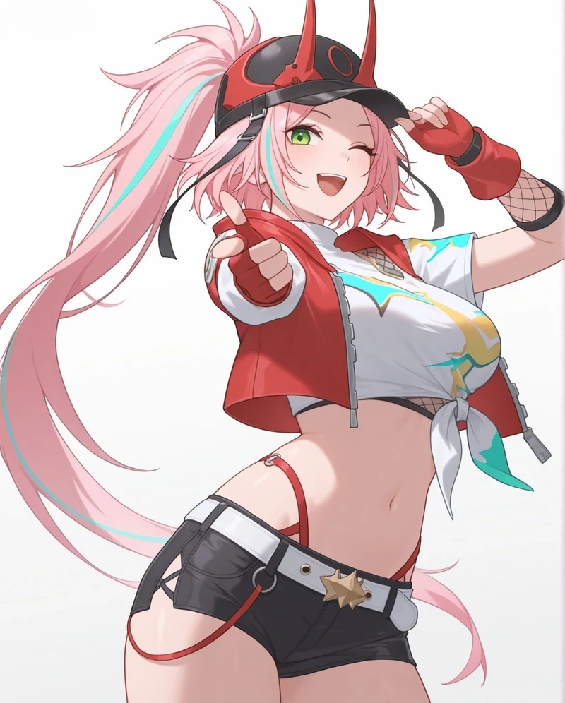 ảnh anime nữ tóc hồng 9