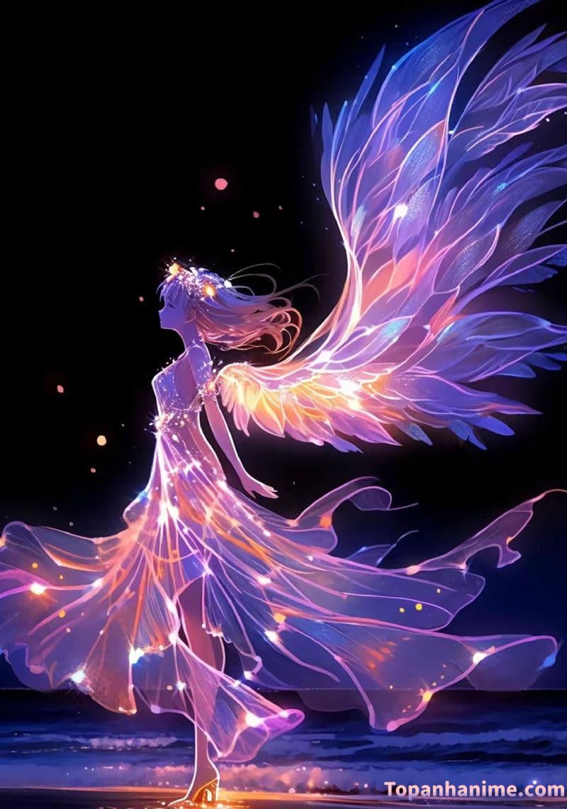 ảnh anime thiên thần cute