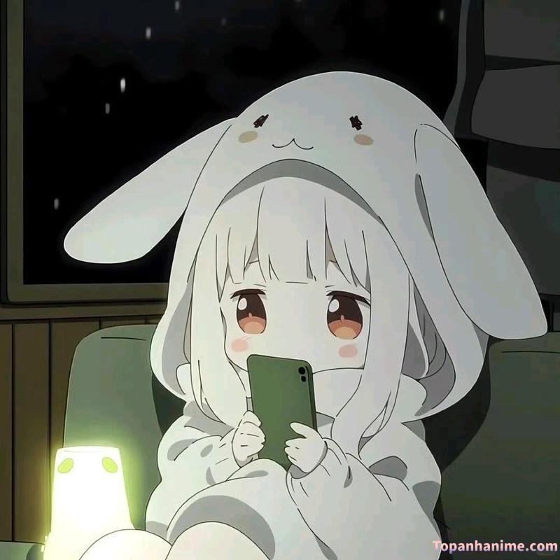 ảnh anime thỏ iu