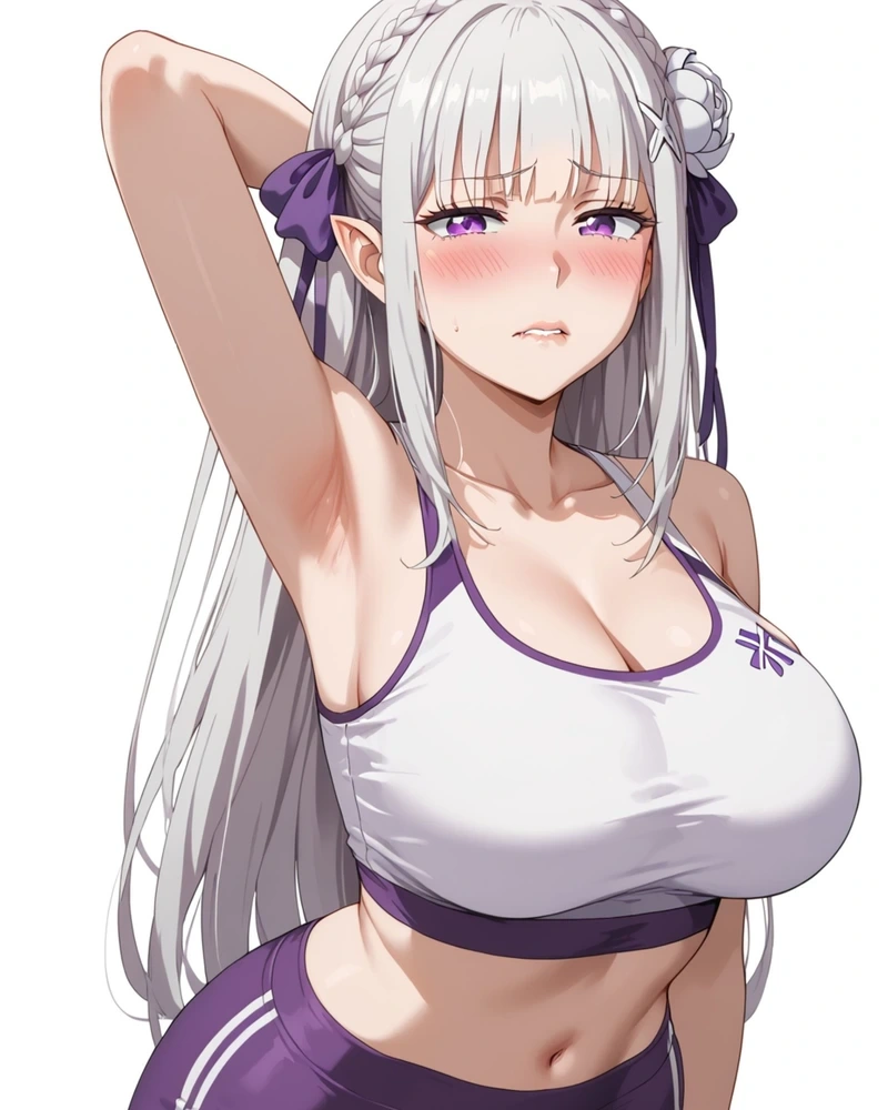 ảnh anime tóc trắng