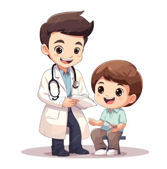 ảnh bác sĩ chibi nam cute xinh